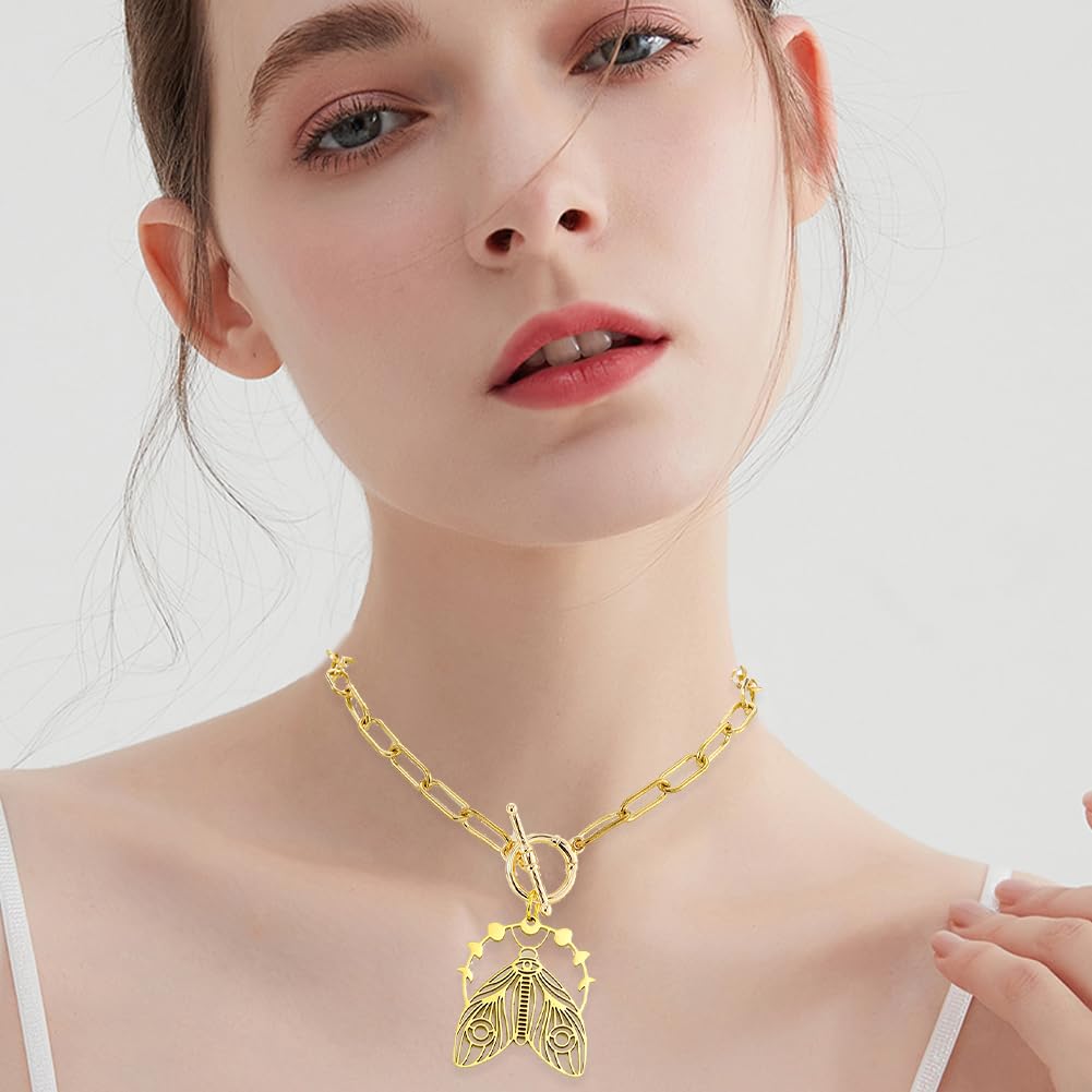 Beebeecraft Knebelverschluss-Set - 10 Stück, 18K Gold & Sterling Silber Plattiert, Für Schmuckherstellung