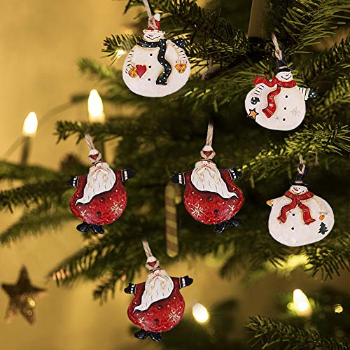 Cute-Resin-Santa-Snowman-Tree-Ornaments-Decorative-Hanging-Snowman-Decoration-Santa-Claus-Ornament-Xmas-Ornament-Holiday-Decor-for-Home-Party-Set-of-6 Cute Resin Santa Snowman Tree Ornaments Decorative Hanging Snowman Decoration Santa Claus Ornament Xmas Ornament Holiday Decor for Home Party Set of 6