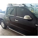 Akhan-Tuning KS1217 Edelstahl Fensterleisten Fensterrahmen Zierleiste Chrom