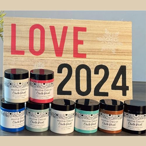 Image of DGAGA 2 * 4OZ Cream Furniture Paint Cream Matte Finish Wood Cabinet Sea Blue Chalk Paste Odorless No Sanding DIY Home Decor Chalk Paint For Wooden Furniture, Crafts, Table, Chair