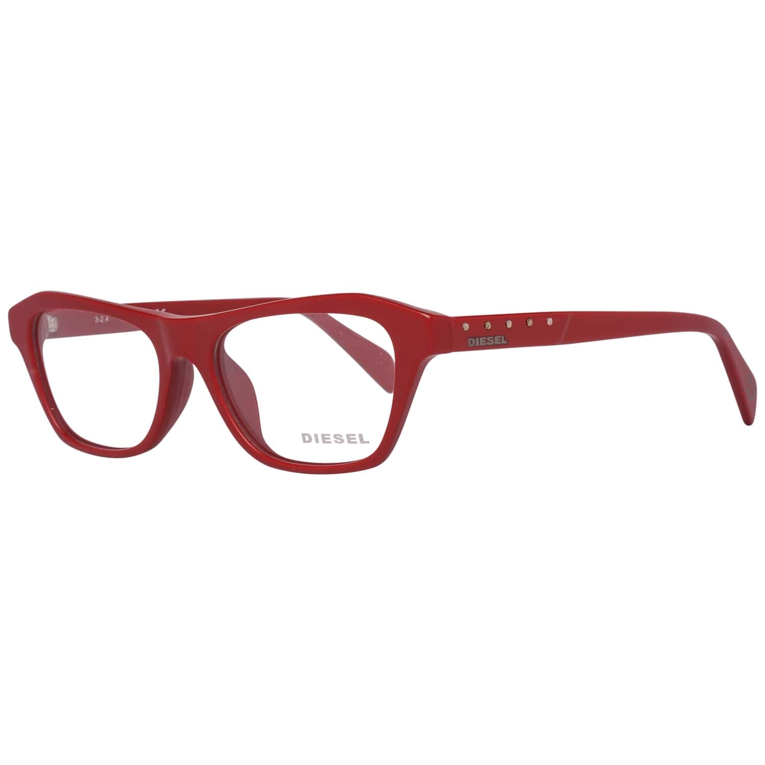 Diesel Men's Brillengestelle DL5147-D 54067 Optical Frames, Red (Rot), 54.0