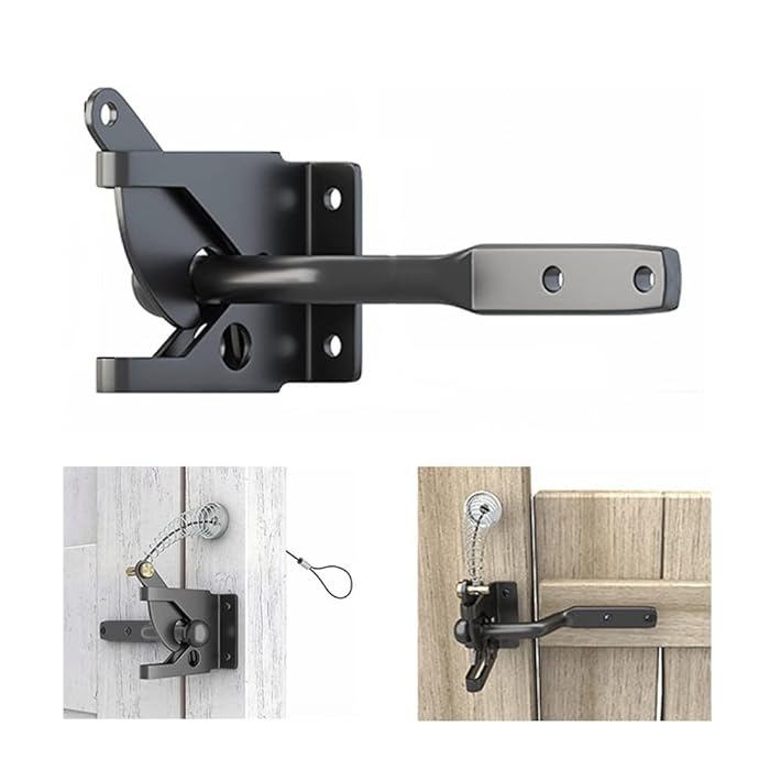 Buy Self Locking Gate Gravity Door Latch Automatic Gate Latch for Metal