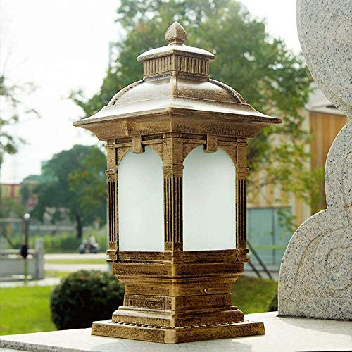 Faro de pared cuadrado en vidrio de aluminio con acabado de alta resistencia exterior