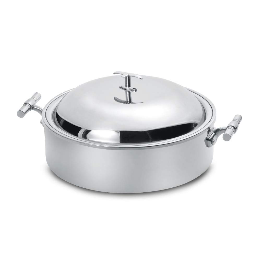Cook Buffet Collection 4 Quart Induction Chafing Dish by Eastern Tabletop – 4 Quarts, Stainless Steel, Model 5904