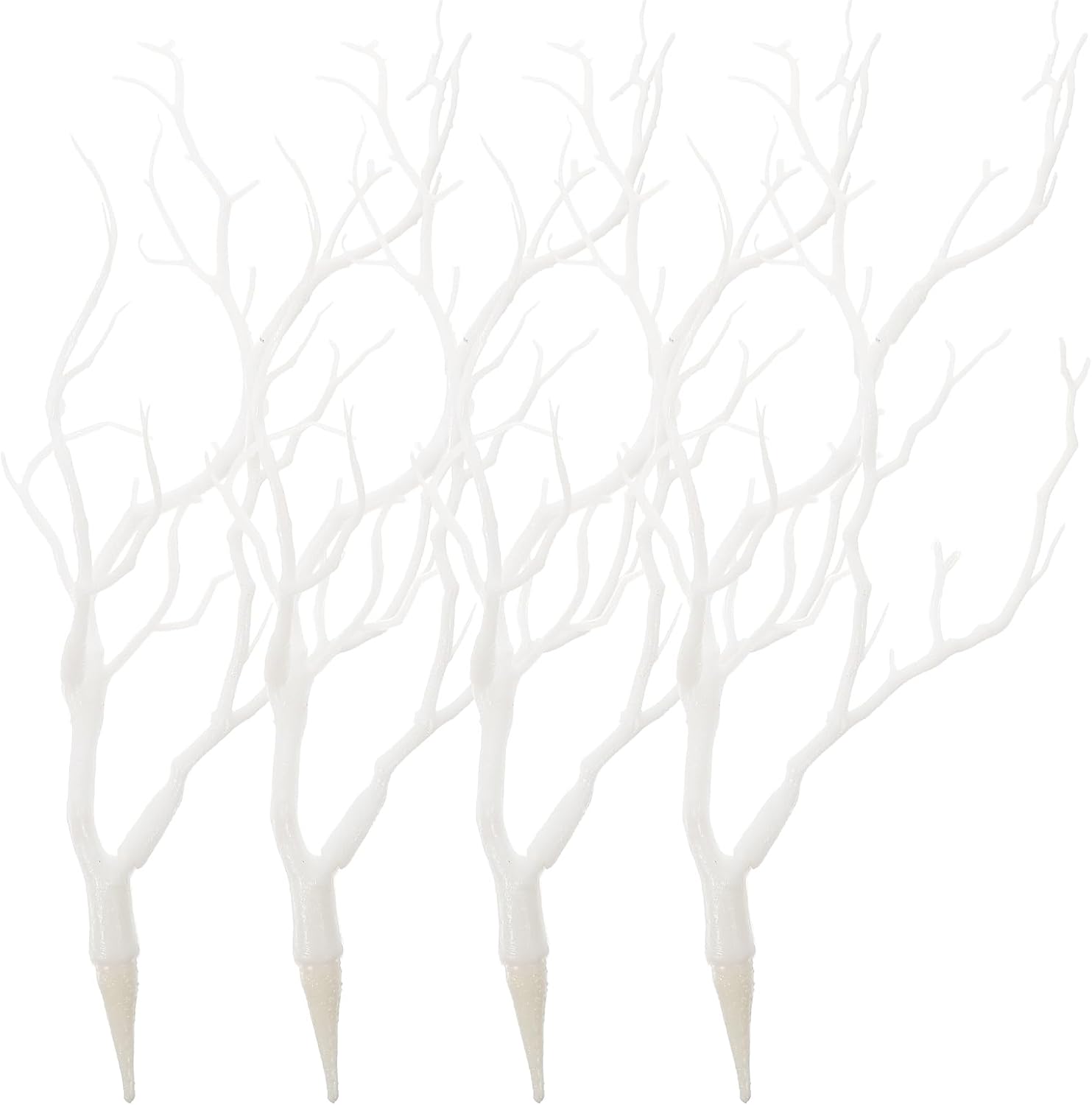 SEWACC 4pcs Faux Antler Accessories Halloween Table Decorations Artificial Plants Headbands Decorative Tree Branch Emulation Branches Layout Props Fake Dried Branches Artificial Branches