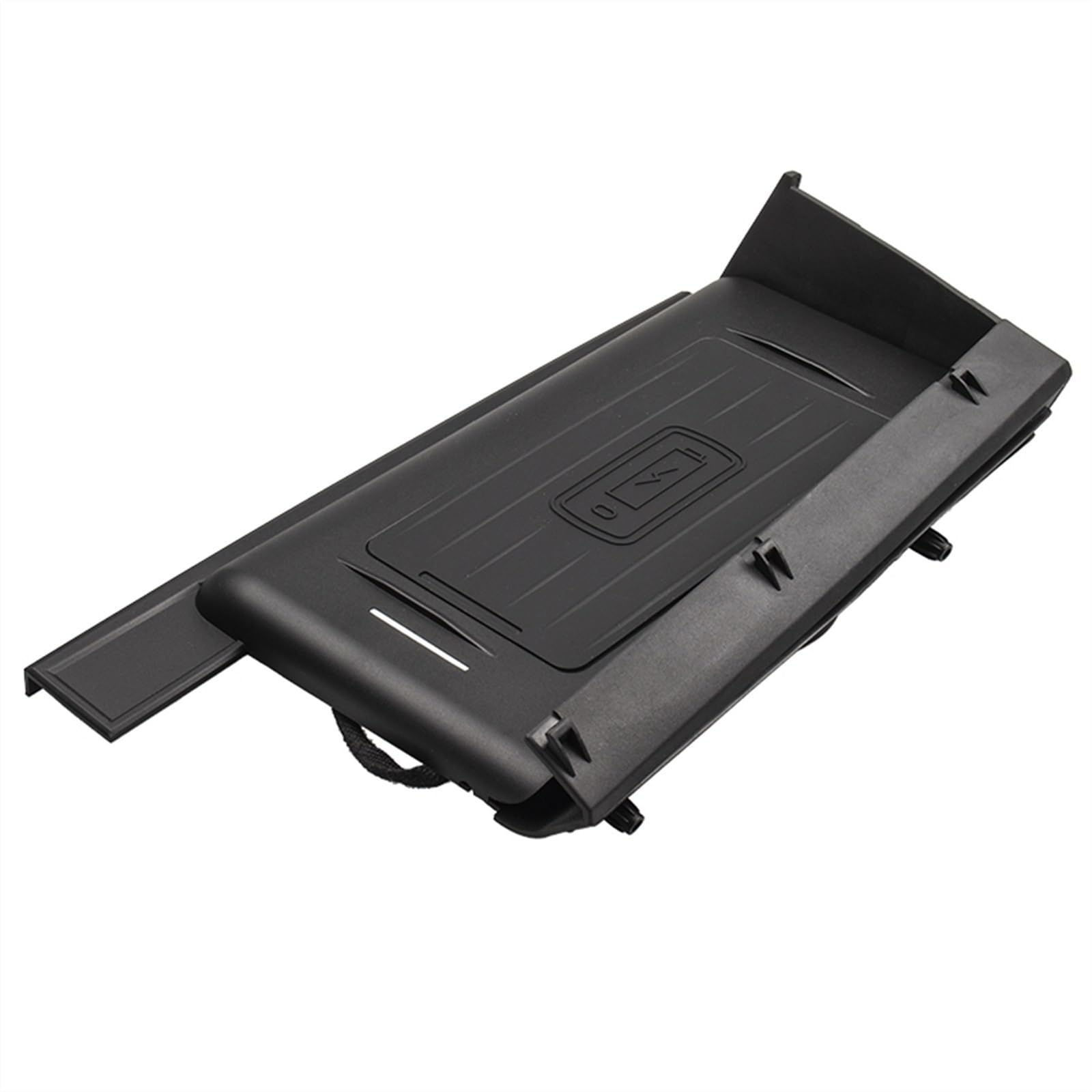 Cargador de Coche Qi estándar inalámbrico de 10 W de Carga rápida for Discovery 5 2016 2017 2018, for teléfonos Inteligentes, Soporte for Plataforma de Carga de teléfonos para vehículos