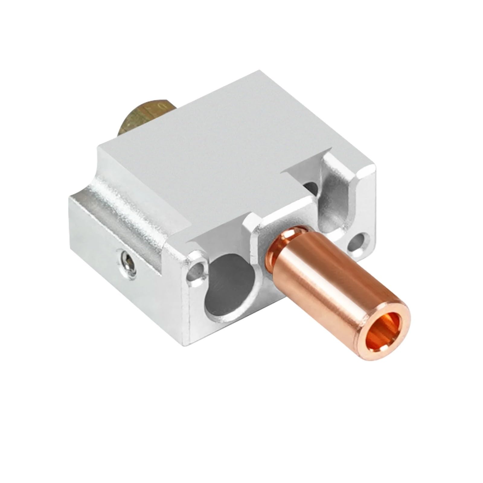 V400 3D Drucker Düse V6 Modul 3in1 Extruder Teile Wärme Block Edelstahl Hals Kupfer Überzogene Druckkopf Messing