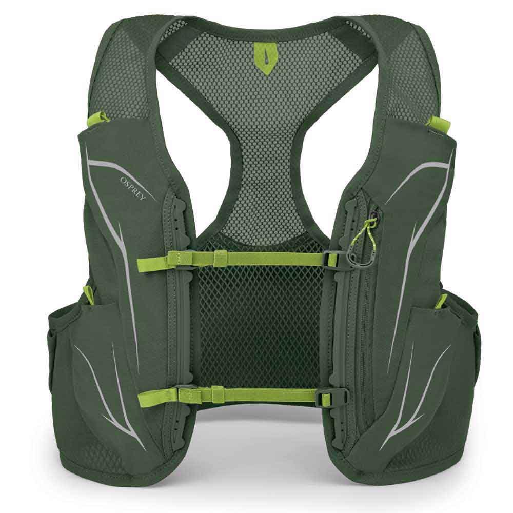Osprey Duro Men's Hydration Vest, 0.5L, Seaweed Green/Limon, S