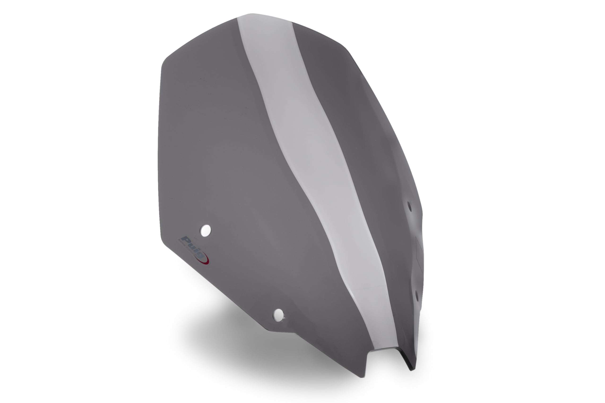Puig 22009F New Generation Touring touring y aerodinámica en acrílico de 3 mm con toma de aire central que mejora protección y reduce turbulencias, Ahumado Oscuro