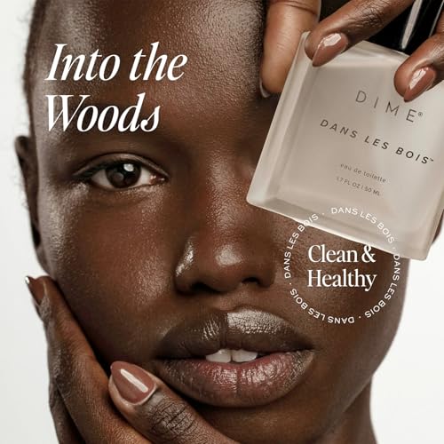Image of DIME Beauty Perfume Dans Les Bois - Woody Floral Perfume for Women with Cedarwood, Saffron & Night Jasmine, Clean Fragrance, Eau de Toilette, Vegan, 1.7 oz / 50 ml