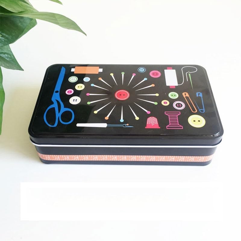 LWECMGSA Iron Box Household Sewing Needle Thread Home Storage Tools Portable