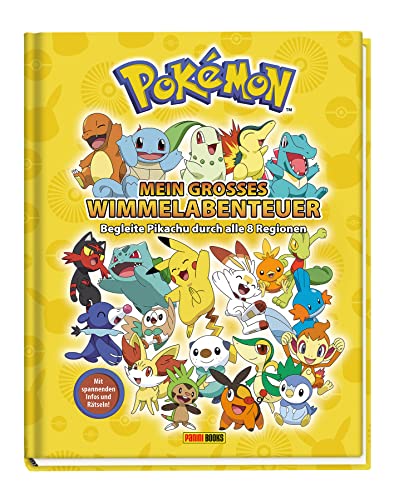 Preisvergleich Produktbild Pokémon: Mein großes Wimmelabenteuer: Begleite Pikachu durch alle 8 Regionen