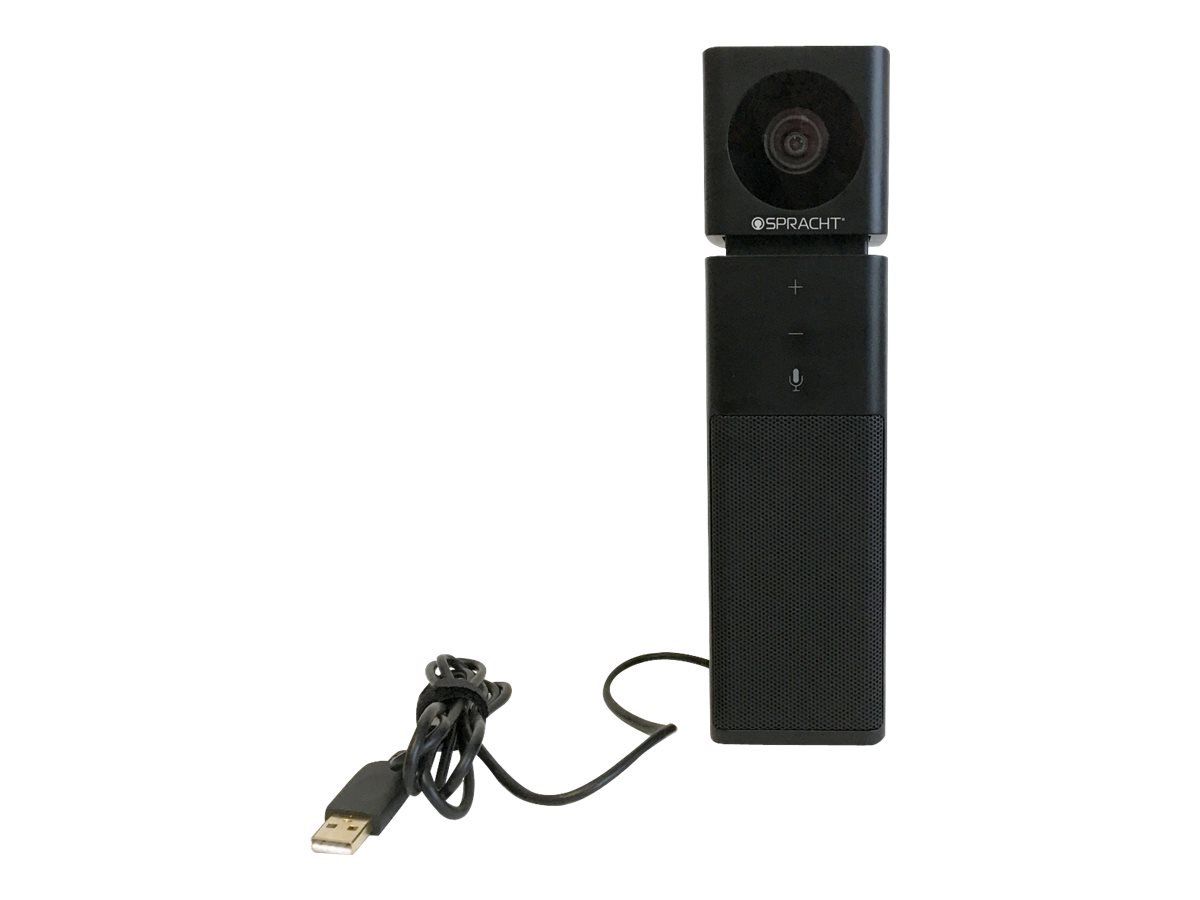 SPRACHTCC-2020 Aura Video Mate HD USB Video Conferencing and Huddle Room Camera, Black