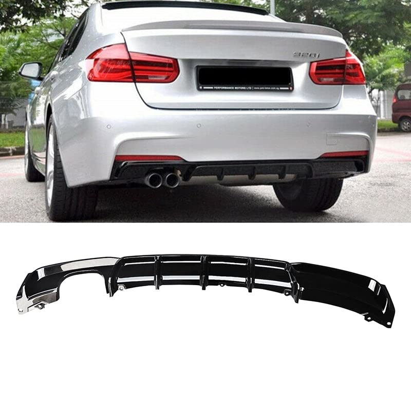  F30 リヤディフューザー　グロスブラック　新品 Amazon | CARIG リアディフューザー 2012-2019 BMW 3シリーズ F30 F31