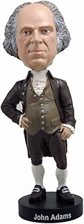 Royal Bobbles John Adams Bobblehead, Premium Polyresin Lifelike Figure, Unique Serial Number, Exquisite Detail