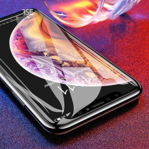 Film protection écran blindé iPhone XR verre trempé 5D noir compatible iPhone 11 Ultra HD+