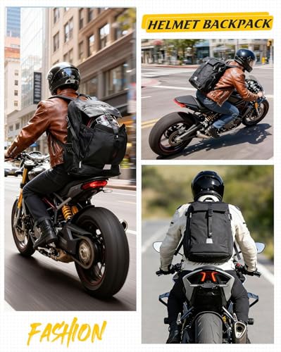 Seafew Helmet Backpack for Motorcycle Riders
