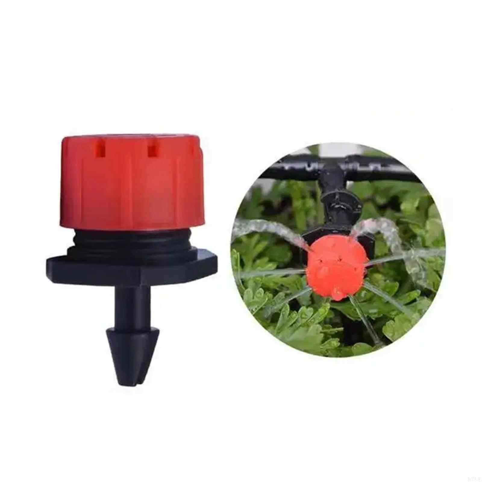 Emisores de riego por goteo, 500 unidades, micro gotero para cabezal de manguera de 1/4 pulgadas, riego de jardín para sistema de riego por goteo