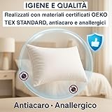 Zoom IMG-2 cuscini fiber letto matrimoniale 48x78cm Zoom IMG-2 cuscini fiber letto matrimoniale 48x78cm