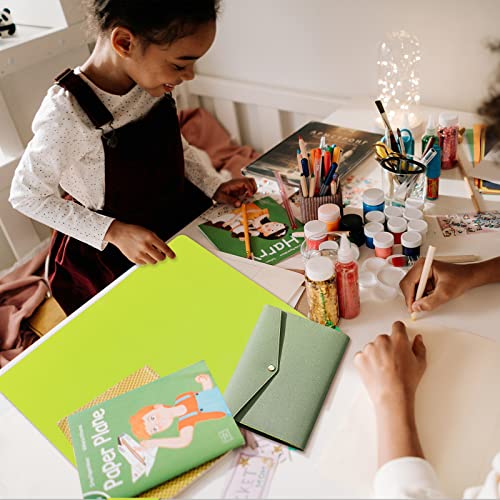 Kacpauqel 4 Pack 15.7"X11.8"Large Silicone Sheet For Crafts,Resin Arts,Casting Molds Mat,Desktop Protector,Counter Mat(Blue & Rose Red & Yellow & Green) #TOP6