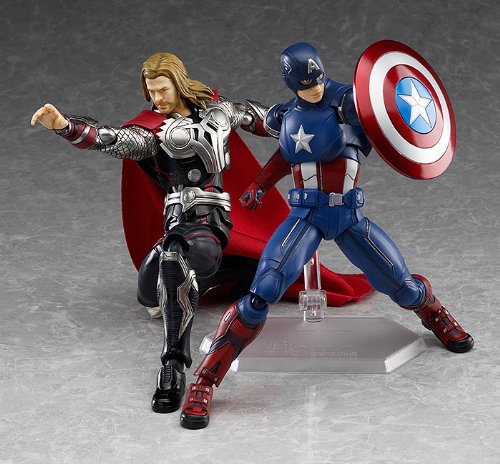 Figma アベンジャーズ キャプテン アメリカ ノンスケール Abs And Pvc