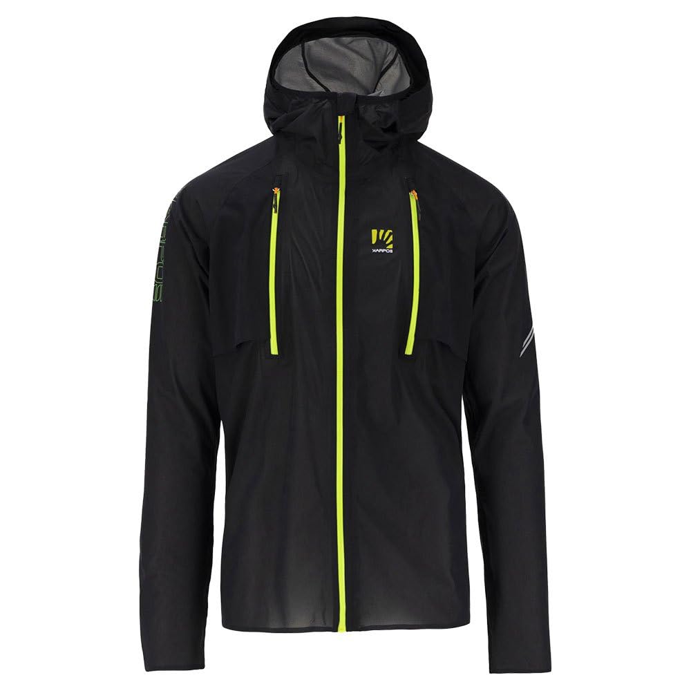 KARPOS LAVAREDO RAIN JKT czarny/zielony męski