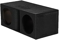 Vista 3 de Q Power QBomb Dual Vented Horn Ported Subwoofer Box Finished with Bed Liner