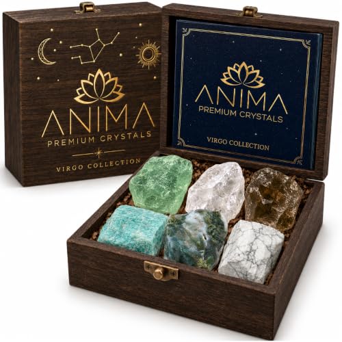 Anima® Virgo Zodiac Crystal Set for...