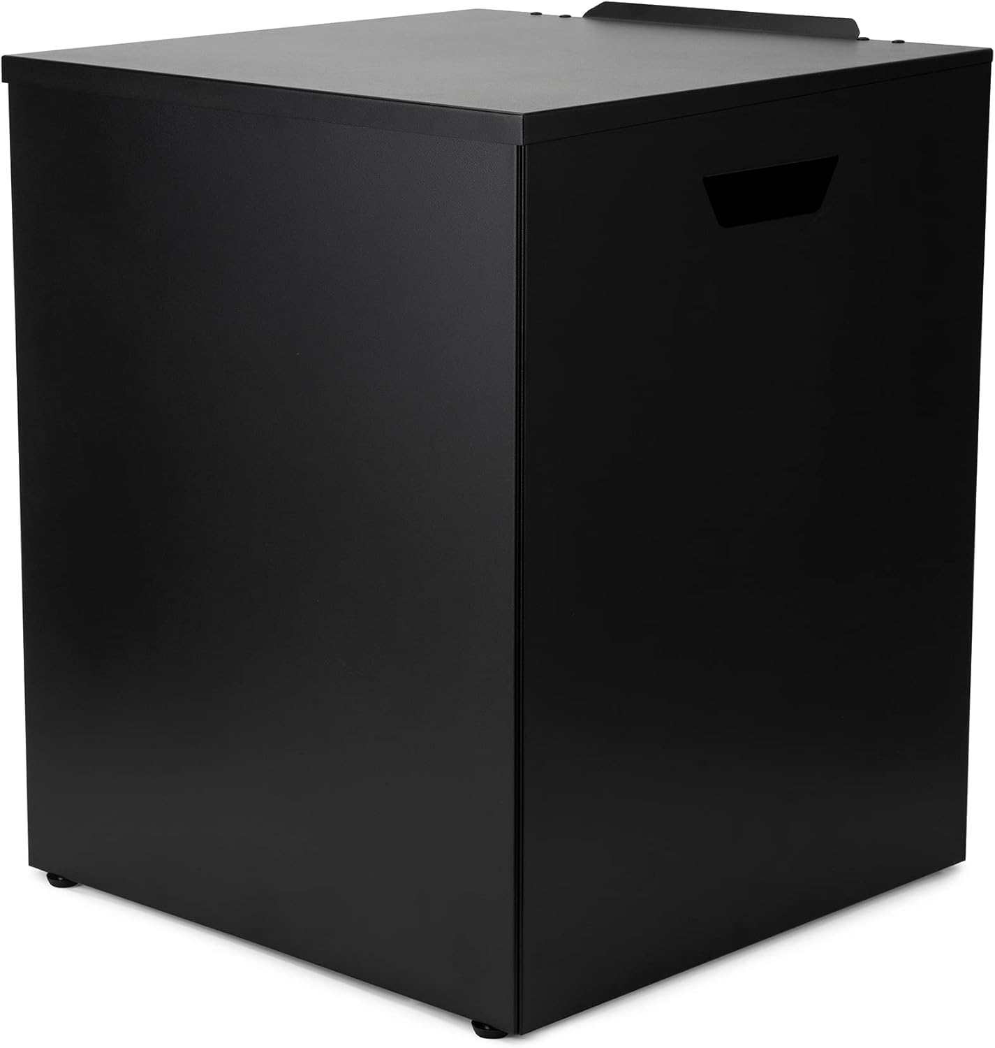 Stanbroil Propane Tank Hideaway Table for Standard 20lb Gas Tank Fire Pit Propane Tank Cover with Side Handles, Black