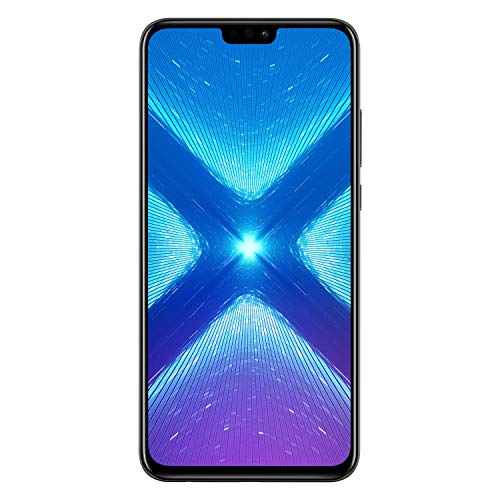 Honor 8X Smartphone débloqué 4G (Ecran : 6,5 pouces - 128 Go - Double Nano Sim - Android 8.1) Noir [Version française]