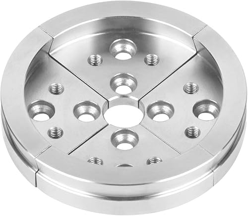 Miniatura 5 de NAGU Juego de mandíbula Cole de 10 pulgadas para portabrocas Nova, paquete de accesorios de mandíbula de 1 pulgada x 8 tpi con kit de pulidor de