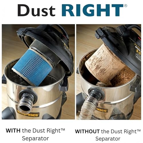 Dust Right Cyclone Dust Separator 10-Gallon