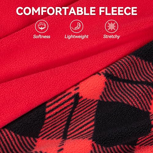 Image of cyeollo 2 Pack Fleece Dog Sweater Pullover Lightweight Reflective Jacket