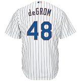 Jacob deGrom New York Mets White Youth Cool Base Home Replica Jersey (X-Large 18/20)