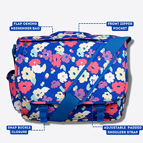 Image of J World New York Thomas Laptop Messenger Bag for Women & Men. Kids Computer Bookbag