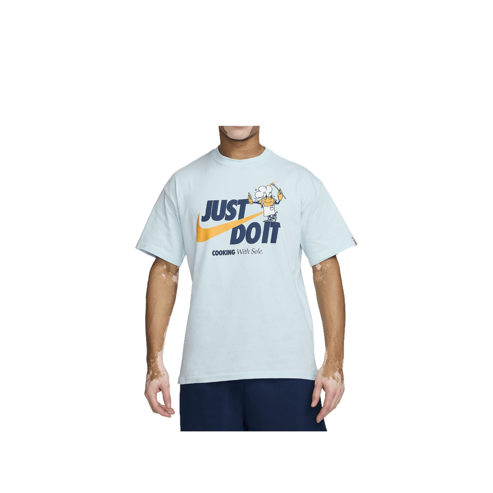Nike Sportswear Mens Max90 T-Shirt Glacier Blue FV3749-474 Size X-Large