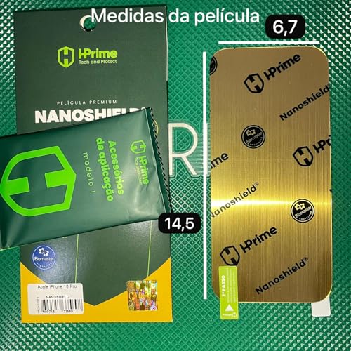 Película Hprime Nanoshield Apple iPhone 16 Pro Tela 6.3