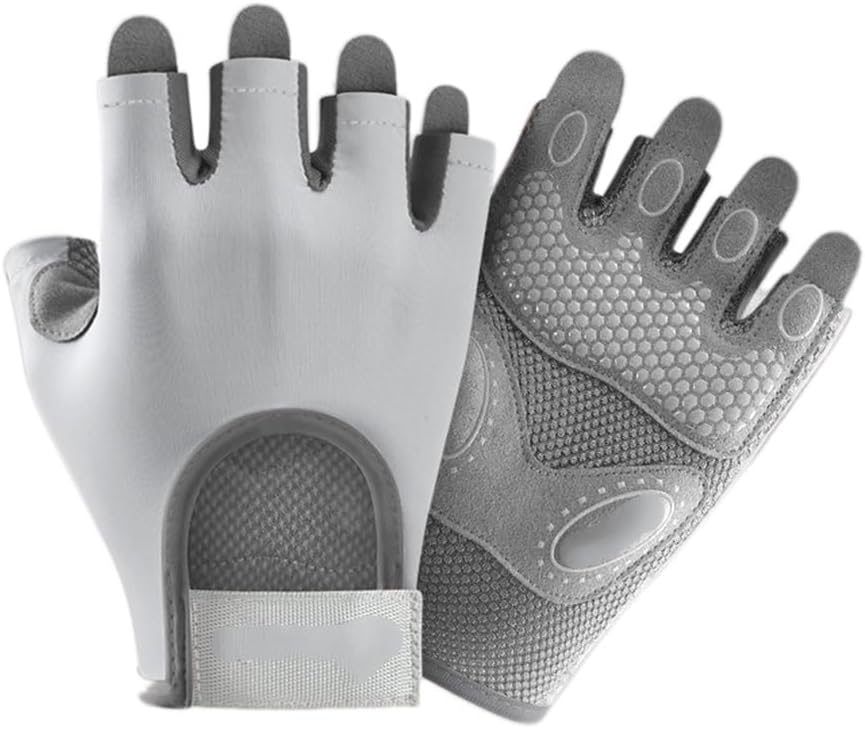 Lifting Gloves Workout Gloves Gym for Women, Breathable, Anti-Slip, Shock-Absorbing, Fitness, Cycling, Exercise,1Pair(1Pair Pink,M(18-19cm))