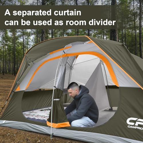 CAMPROS CP 8 Person Cabin Tent
