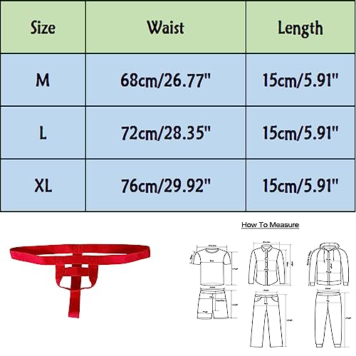 Men's Sexy G-String Thongs Open Front Underwear Comfort Butt-Flaunting Jockstrap Bikini T-Back Undie2