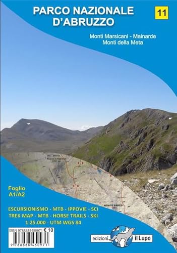 Carta Parco Nazionale D'abruzzo. Monti Marsicani-Mainarde-Monti Della Meta - 2