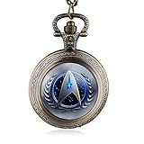 FENKOO Vintage Medium Pocket Watch Movie Pocket Watch Quartz Pocket Watch Wholesale Wall Chart (Color : 3)