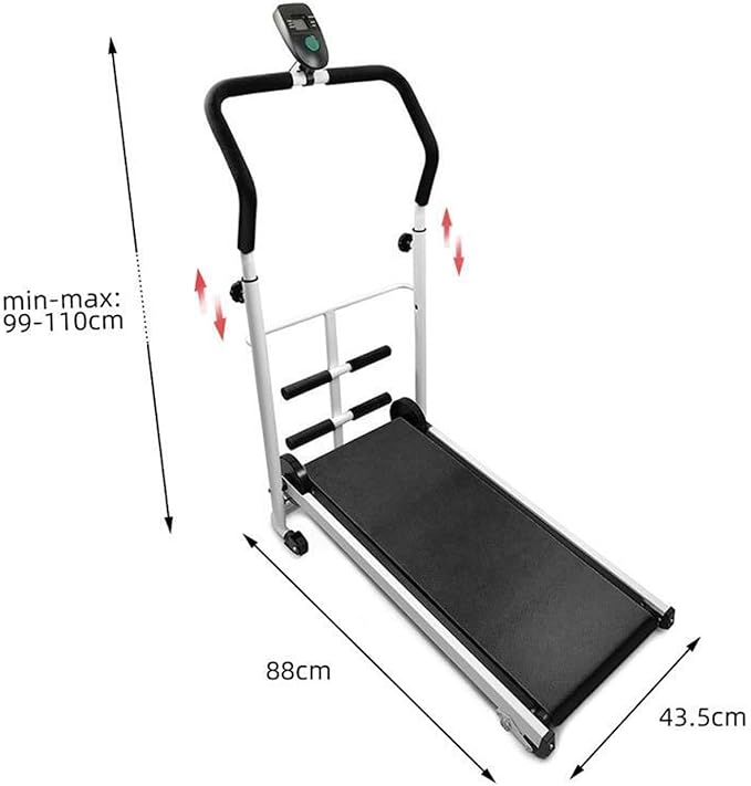 Caminadora Mecánica Plegable Multifunción con Banco Abdominal miniatura 2