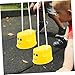 Happyyami 6pcs Balance Stilts Toys for Boys and Girls Interactive Educational Props for Balance Training Outdoor Fun for Boy Girl Safe and Design
