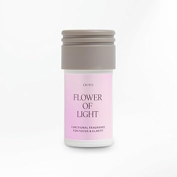 AERA Mini Flower of Light Mini Smart Home Fragrance Scent Refill Jasmine, Iris & Tonka Bean Aromatherapy Capsule Functional Fragrance for Focus & Mental Clarity Works Mini Diffuser