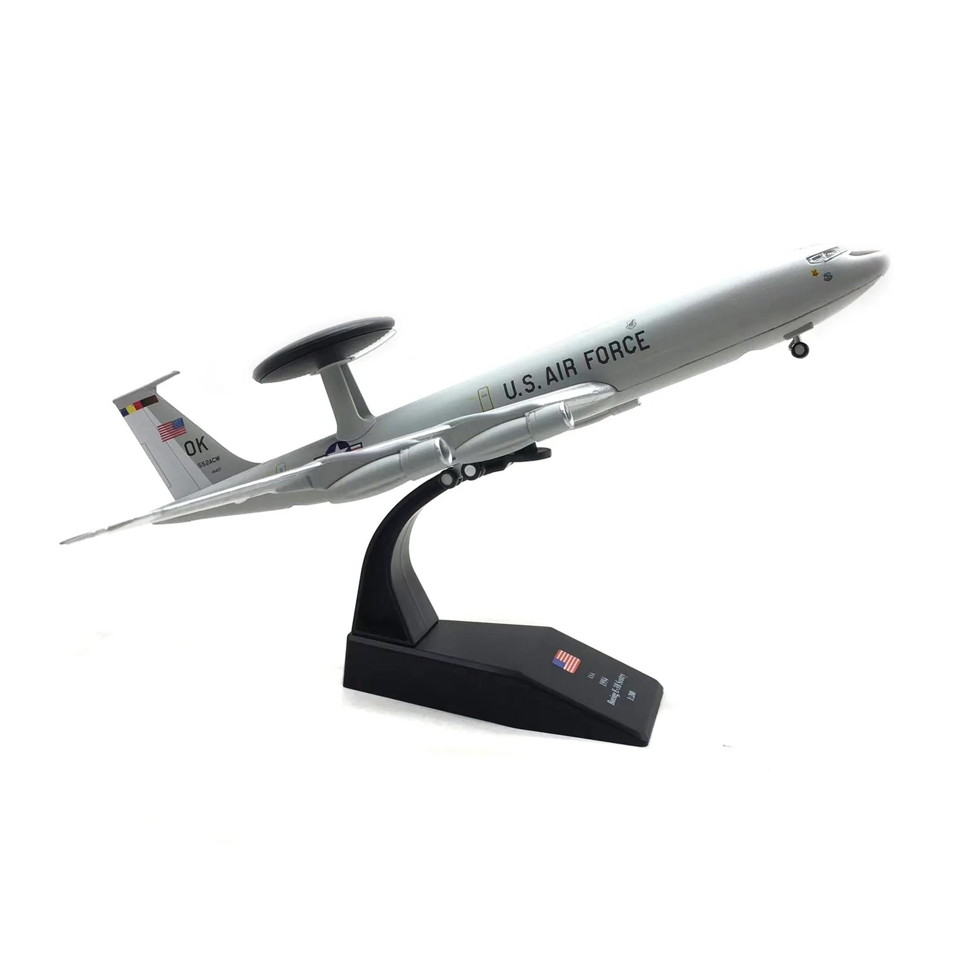 Must-have for collectors Modele samolotów na małą skalę 1/200e-3 dla Sentry Awacs E-3 wczesne ostrzeganie samolot stopowy model samolotu zabawka samolot przedmioty kolekcjonerskie zestaw do budowania