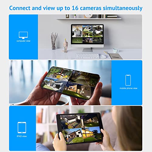 Image of LaView 5G& 2.4GHz Security Cameras Outdoor Indoor,4MP 2K Wired Cameras for Home Security with Starlight Color Night Vision,IP65, Spotlight,2-Way Audio,AI Human Detection,Works with Alexa (4 Pack)