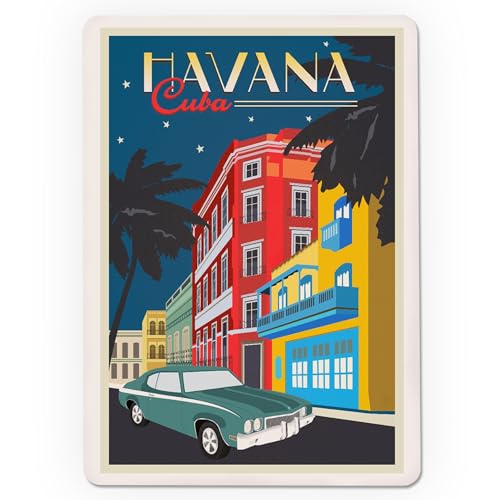 Lantern Press Havana Cuba 52 naipes póker tamaño miniatura 3