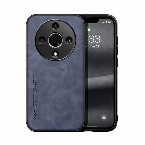 Compatibile con Honor X70 Caso Attrazione magnetica interna Protezione anti-caduta per fotocamera 2 in 1 Blue