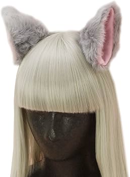 猫耳コスチューム グレー ファー Amazon.co.jp: [クラッセ] コスプレ用 もこもこ猫耳 ヘアクリップ
